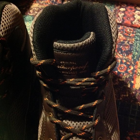 Weatherproof Vintage Men's Brendan Brown Hiking Boots 12M - New in Box - Picture 3 of 12